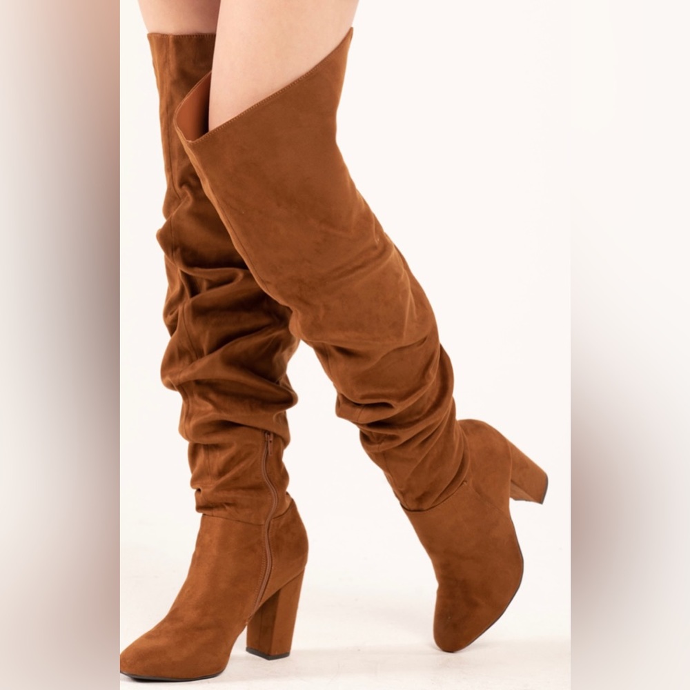 Bamboo Appreciate Over The Knee Boot New In Box